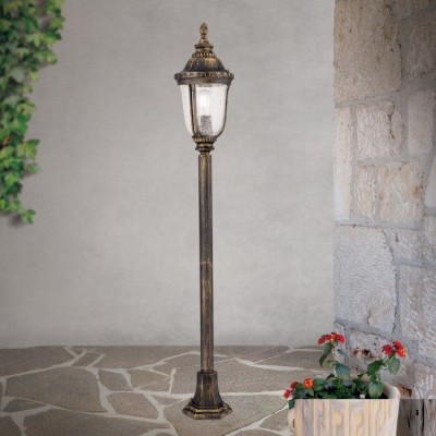 Stalp de iluminat exterior stil traditional August H-112cm