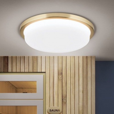 Plafoniera LED moderna LEROX Ø30cm alama mat