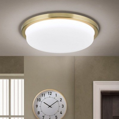 Plafoniera LED moderna LEROX Ø30cm alama antique