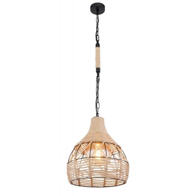 Pendul stil rustic natural HALIA 30cm