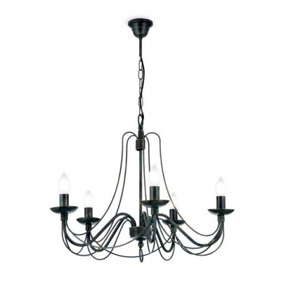 Candelabru design rustic cu 5 brate Vela