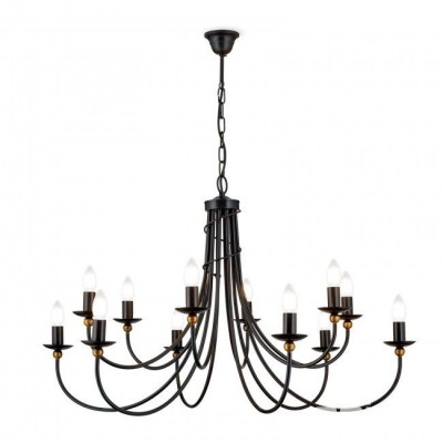 Candelabru design rustic cu 12 brate Giovanni