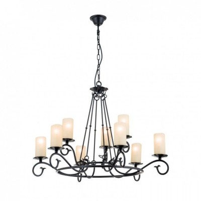 Candelabru design rustic cu 9 brate Rusticka