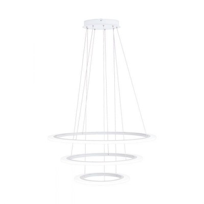 Pendul cu 3 lustre suspendatae LED design modern, diametru 79cm PENAFORTE