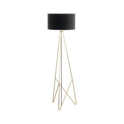 Lampadar elegant design modern CAMPORALE auriu/ negru