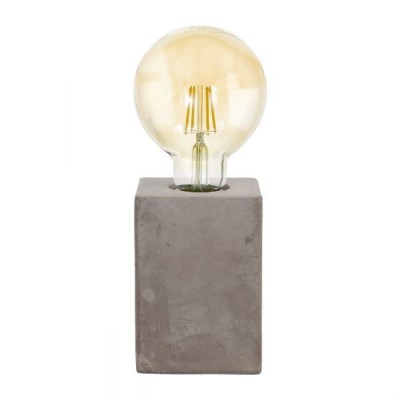 Veioza, Lampa de masa din ciment, design Industrial Style, PRESTWICK