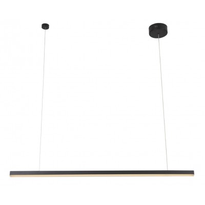 Lustra LED design modern TRIO 1 negru