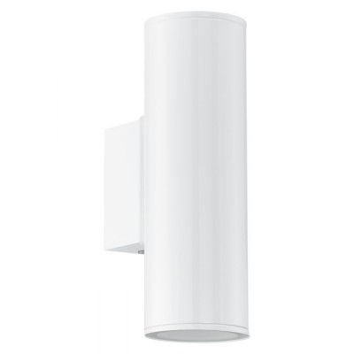 Aplica de perete exterior H-20cm, protectie IP44, LED RIGA up and down alb