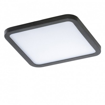 Spot LED pentru baie incastrat IP44 Slim 15 square 4000K negru