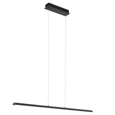 Lustra,Pendul modern negru, dim.110x8cm, H-110cm, LED Pellaro