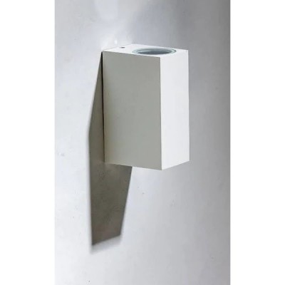 Aplica de perete exterior ambientala IP54 RIMINI 2 SQUARE WH