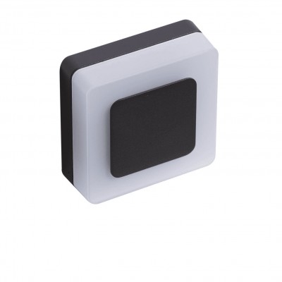 Aplica LED moderna de exterior ambientala IP54 ENOK SQUARE 3000K