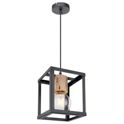 Pendul design modern HAGAR negru