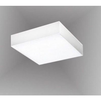 Plafoniera LED cu telecomanda design slim MONZA S 22 CCT alba