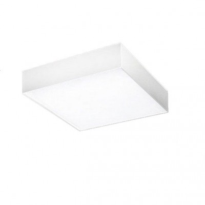 Plafoniera LED cu telecomanda design slim MONZA S 30 CCT alba