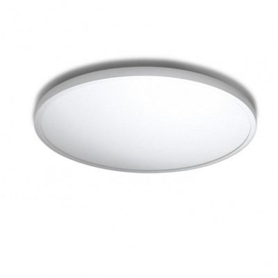 Plafoniera LED design slim MALTA R 50 3000K alba