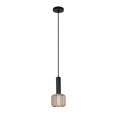 Pendul LED design modern MESH I negru