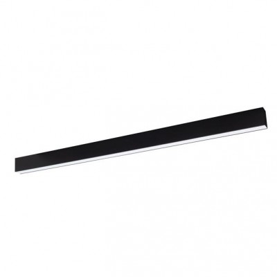 Lustra LED liniara GENT 120cm, negru