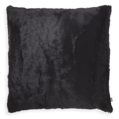 Perna decorativa LUX Alaska Square, negru 60x60cm