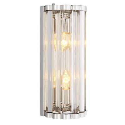 Aplica design elegant LUX Amalfi S, nickel