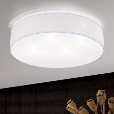 Lustra aplicata design modern Ufo 50cm alba