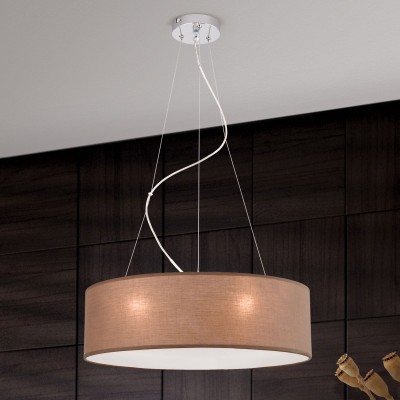 Lustra suspemdata design modern Ufo 50cm maro