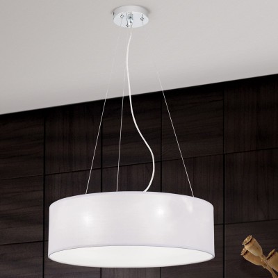 Lustra suspemdata design modern Ufo 50cm alba