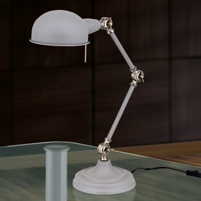 Veioza / Lampa de birou ajustabila stil retro Kermit gri