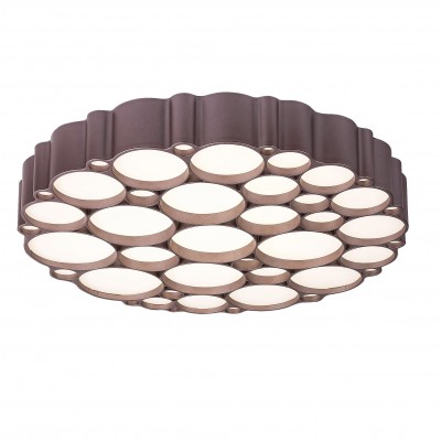 Lustra LED aplicata stil modern Andela 50cm maro