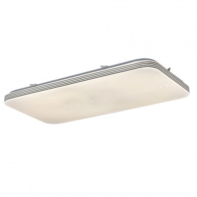 Plafoniera LED moderna Oscar 63,5 x 33cm alb/crom