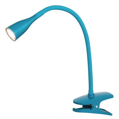 Veioza/Lampa LED cu clips/clema de birou Jeff albastra