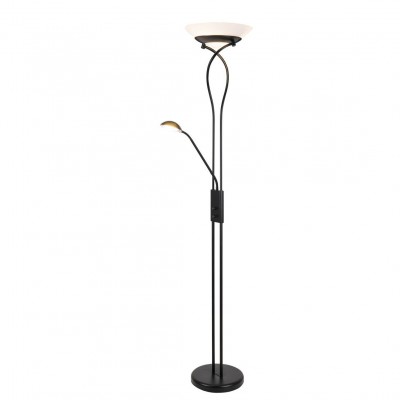 Lampadar / Lampa de podea stil clasic Gamma Trend negru 