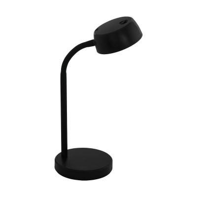 Veioza LED, lampa de masa design modern, CABALES negru