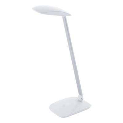 Veioza LED, lampa de masa dimabila design modern CAJERO alb