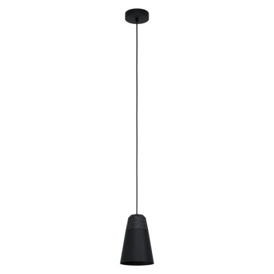 Pendul design modern CANTERRAS, negru 