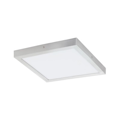 Plafoniera LED design modern FUEVA 1 argintiu, 4000K, 40x40cm