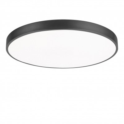 Plafoniera LED design slim Tesia negru 36W