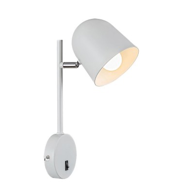 Aplica tip Lampa de perete stil industrial Egon alba