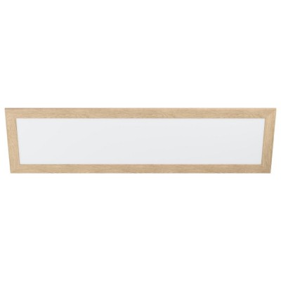 Plafoniera LED design modern PIGLIONASSO maro, 124,5x34,5cm