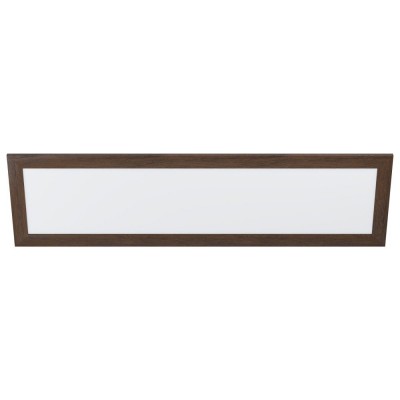 Plafoniera LED design modern PIGLIONASSO maro, 124,5x34,5cm