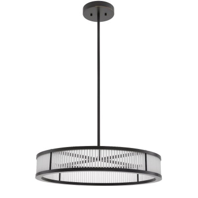 Lustra LED dimabila suspendata design elegant Thibaud S, bronz