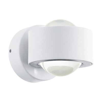 Aplica LED pentru iluminat exterior design modern, IP44 TREVIOLO alb