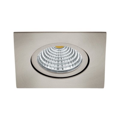 Spot incastrabil LED dimabil, directionabil SALICETO, 8,8x8,8cm, 2700K