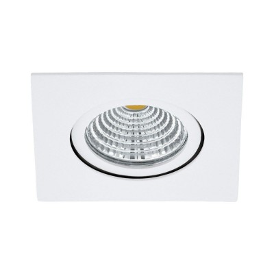 Spot incastrabil LED dimabil, directionabil SALICETO, 8,8x8,8cm, 4000K