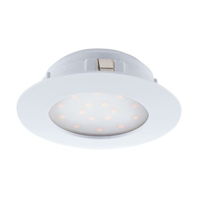 Spot incastrabil LED pentru baie PINEDA IP44, diametru 10,2cm, 3000K