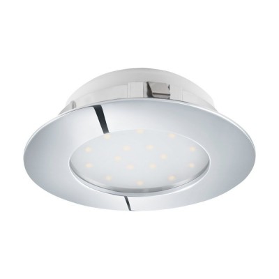 Spot incastrabil LED pentru baie PINEDA IP44, diametru 10,2cm, 3000K