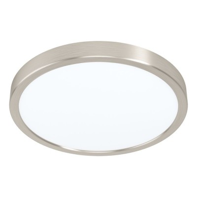 Plafoniera LED design modern FUEVA 5 nichel mat, diametru 28,5cm, 3000K