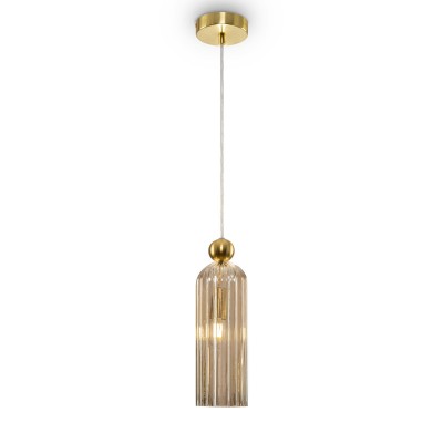 Lustra, Pendul modern in stil retro Antic Cognac