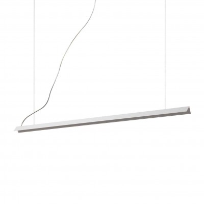 Lustra LED moderna design liniar V-LINE SP BIANCO