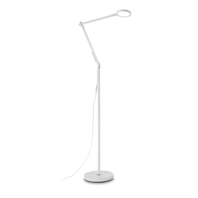 Lampadar LED modern cu brat articulat FUTURA PT BIANCO